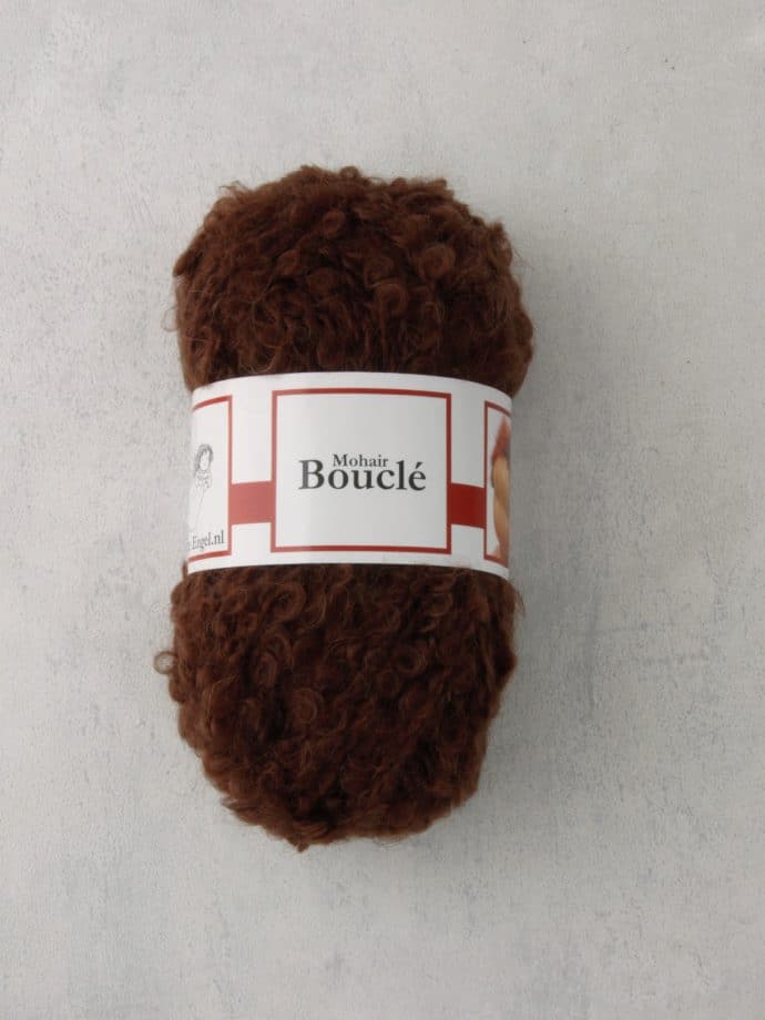 Brown bouclé, 50 gr